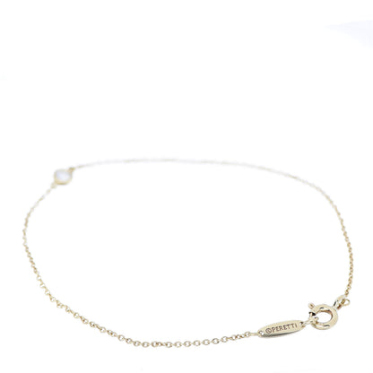 Tiffany 18K Yellow Gold Diamond .08ct Elsa Peretti Diamonds by the Yard Bracelet 3 of 5