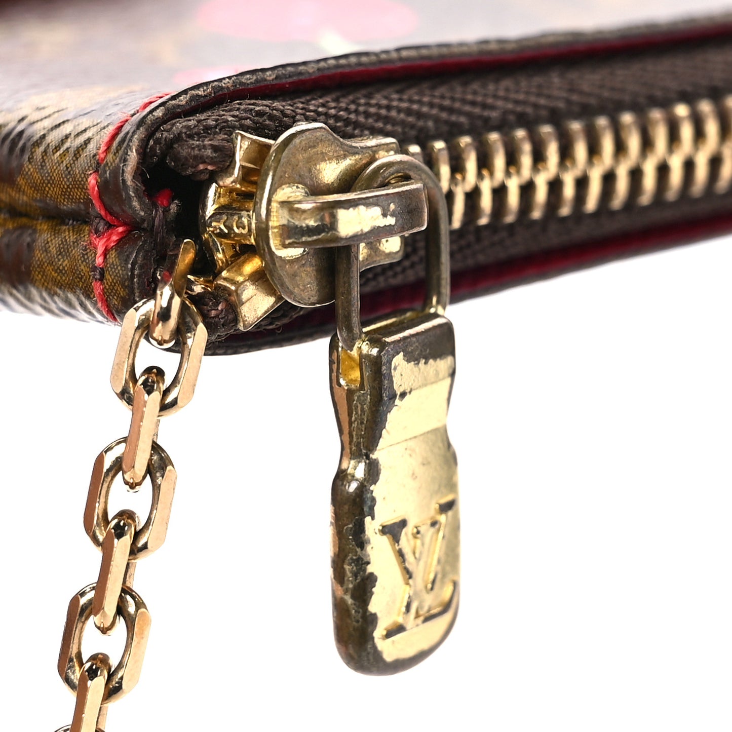 Monogram Cerises Key Pouch