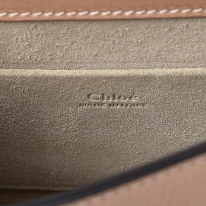 Chloe Calfskin Suede Small Nile Bracelet Bag Biscotti Beige 7 of 8