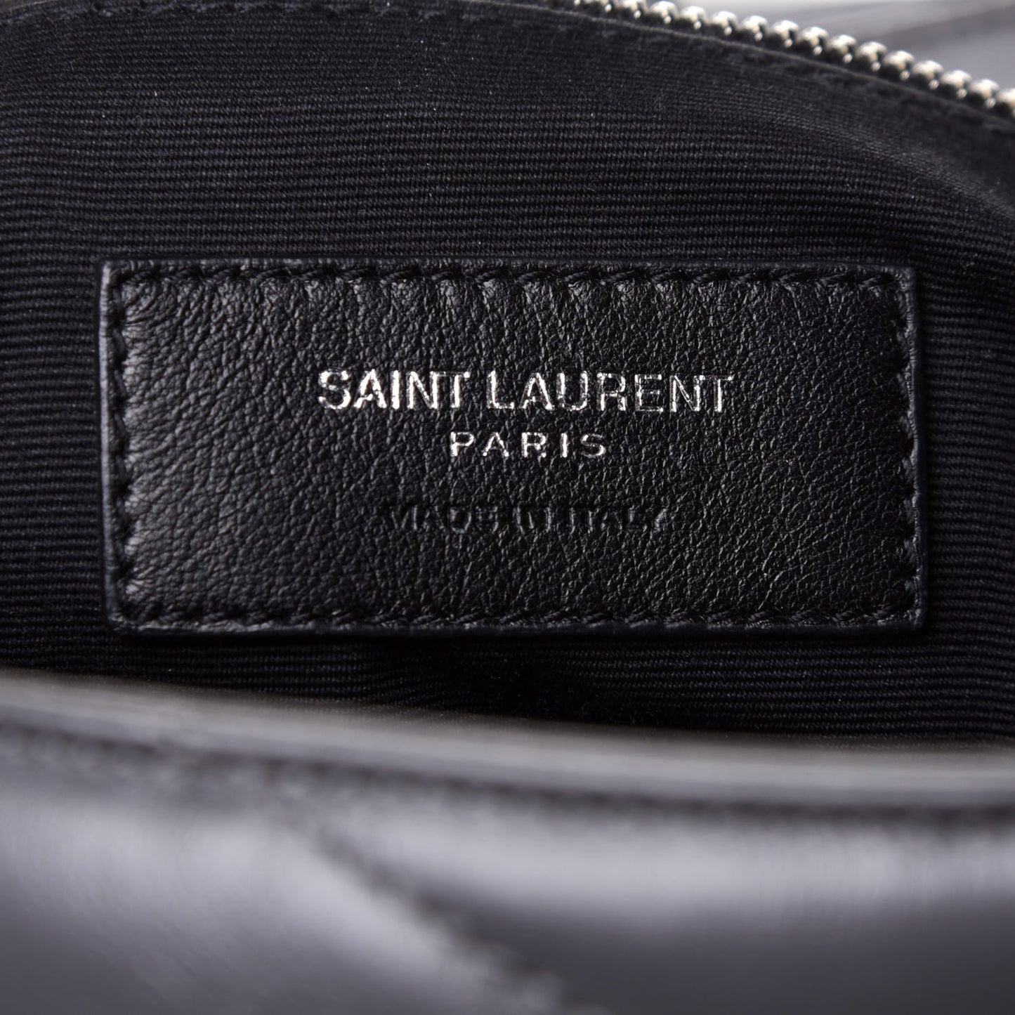Calfskin Y Quilted Monogram Medium Loulou Backpack Asphalt
