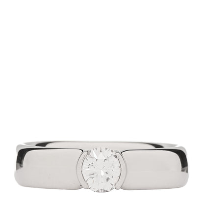 Tiffany Platinum Diamond .52ct Etoile Solitaire Engagement Ring 51 5.75 1 of 5