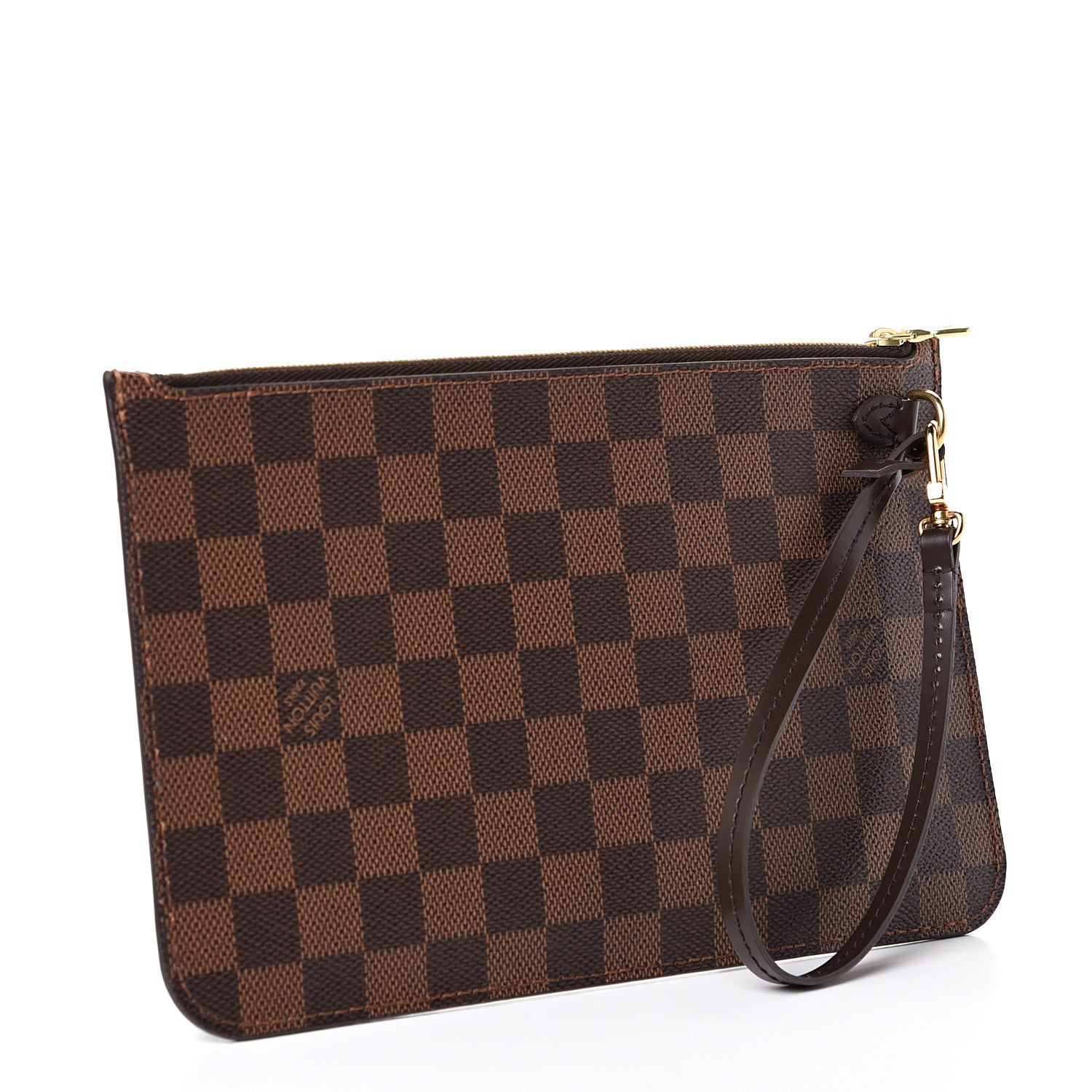 Louis Vuitton Damier Ebene Neverfull MM GM Pochette 2 of 9