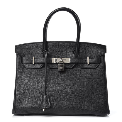Hermes Togo Birkin 30 Black 1 of 33