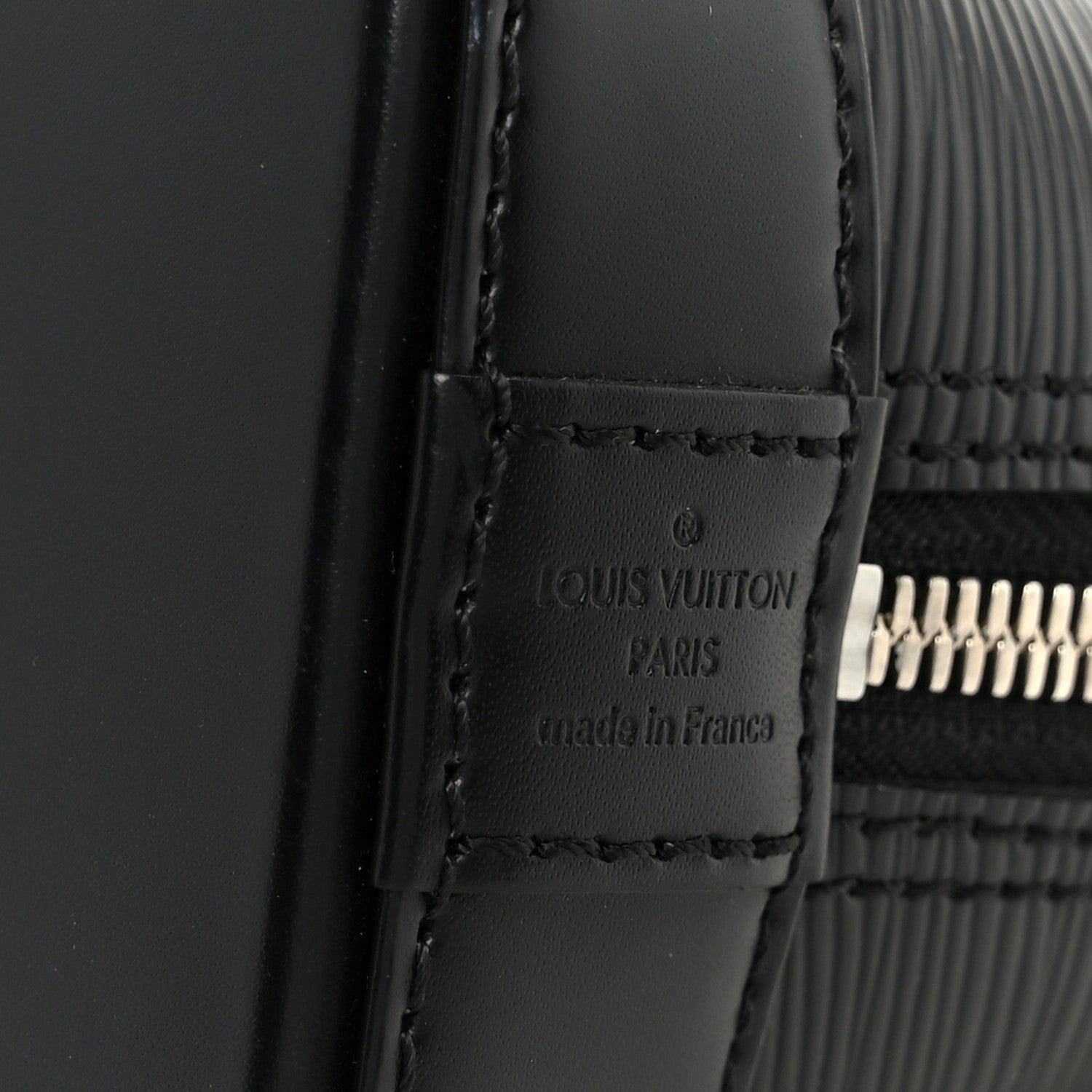 Louis Vuitton Epi Alma BB Black 10 of 13