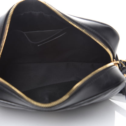 Saint Laurent Calfskin Matelasse Monogram Lou Camera Bag Black 5 of 11