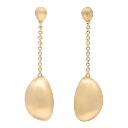 Marco Bicego 18K Yellow Gold Siviglia Single Strand Drop Earrings 1 of 4