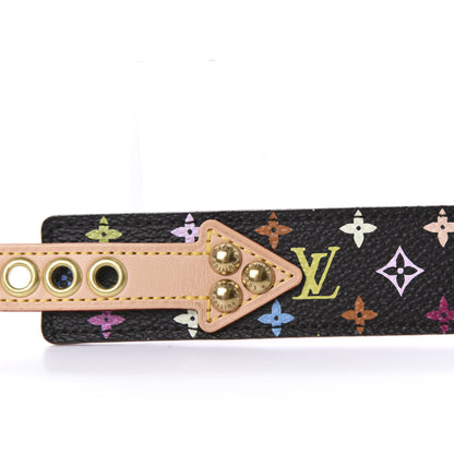 Louis Vuitton Monogram Multicolor Theda Bracelet Black 5 of 5