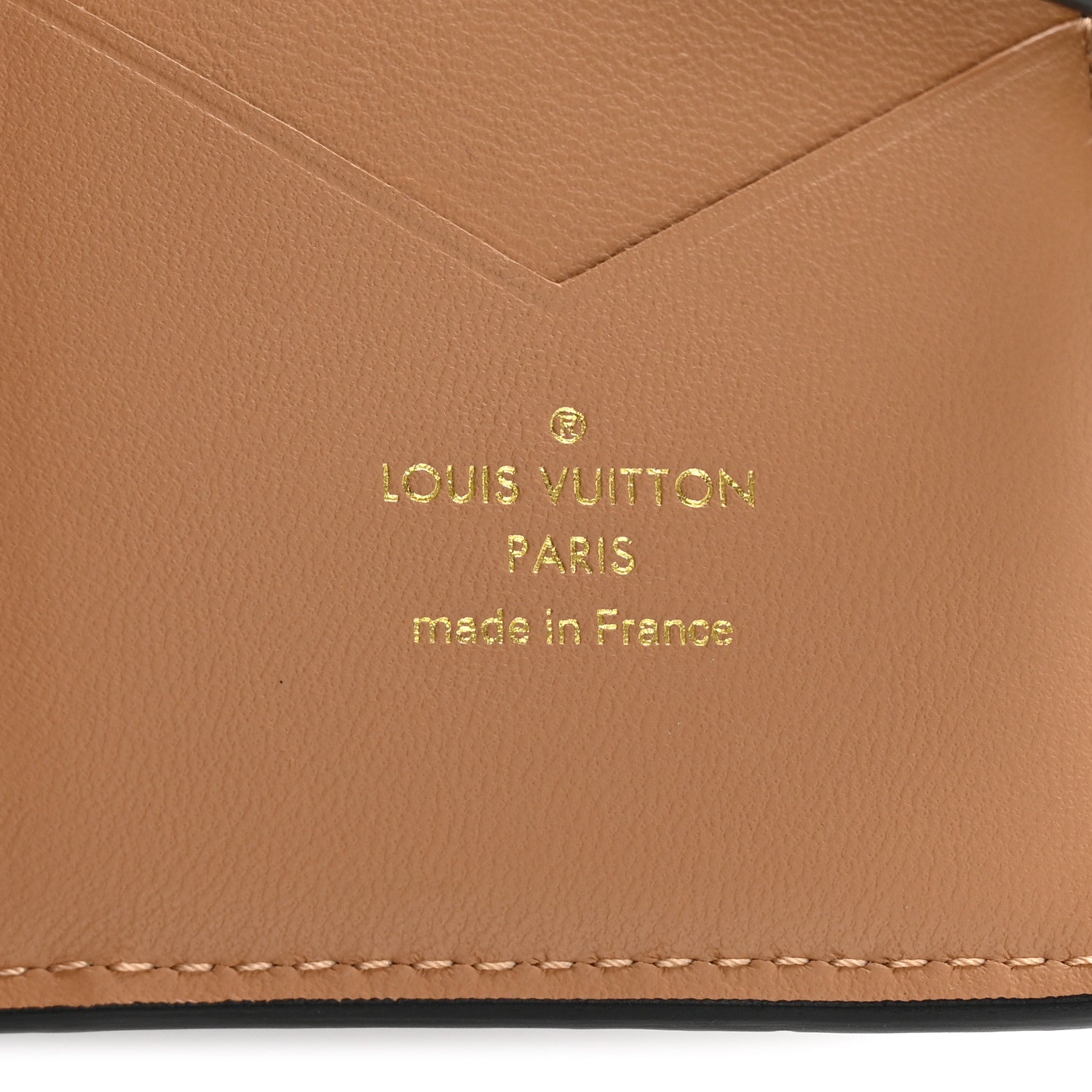 Louis Vuitton Taurillon Capucines Vertical Card Holder Black Black 6 of 9
