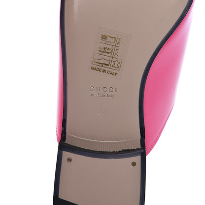 Gucci Calfskin Womens Princetown Slippers 37 Fuxia Fluo 7 of 9
