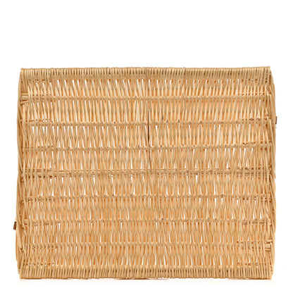 Hermes Wicker Bridle Oseraie Tray Brique 4 of 8