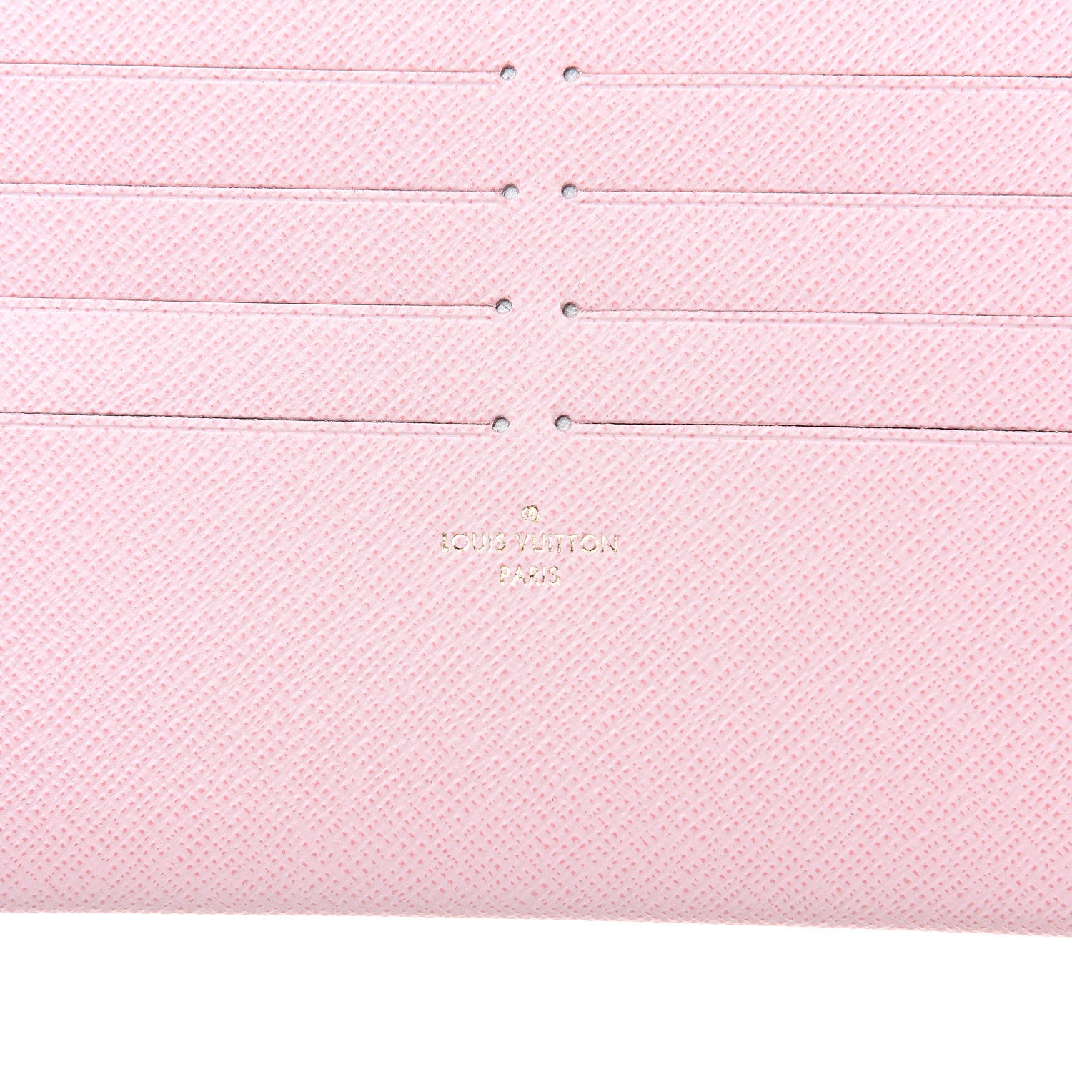 Louis Vuitton Damier Azur Pochette Felicie Chain Wallet Rose Ballerine 12 of 13