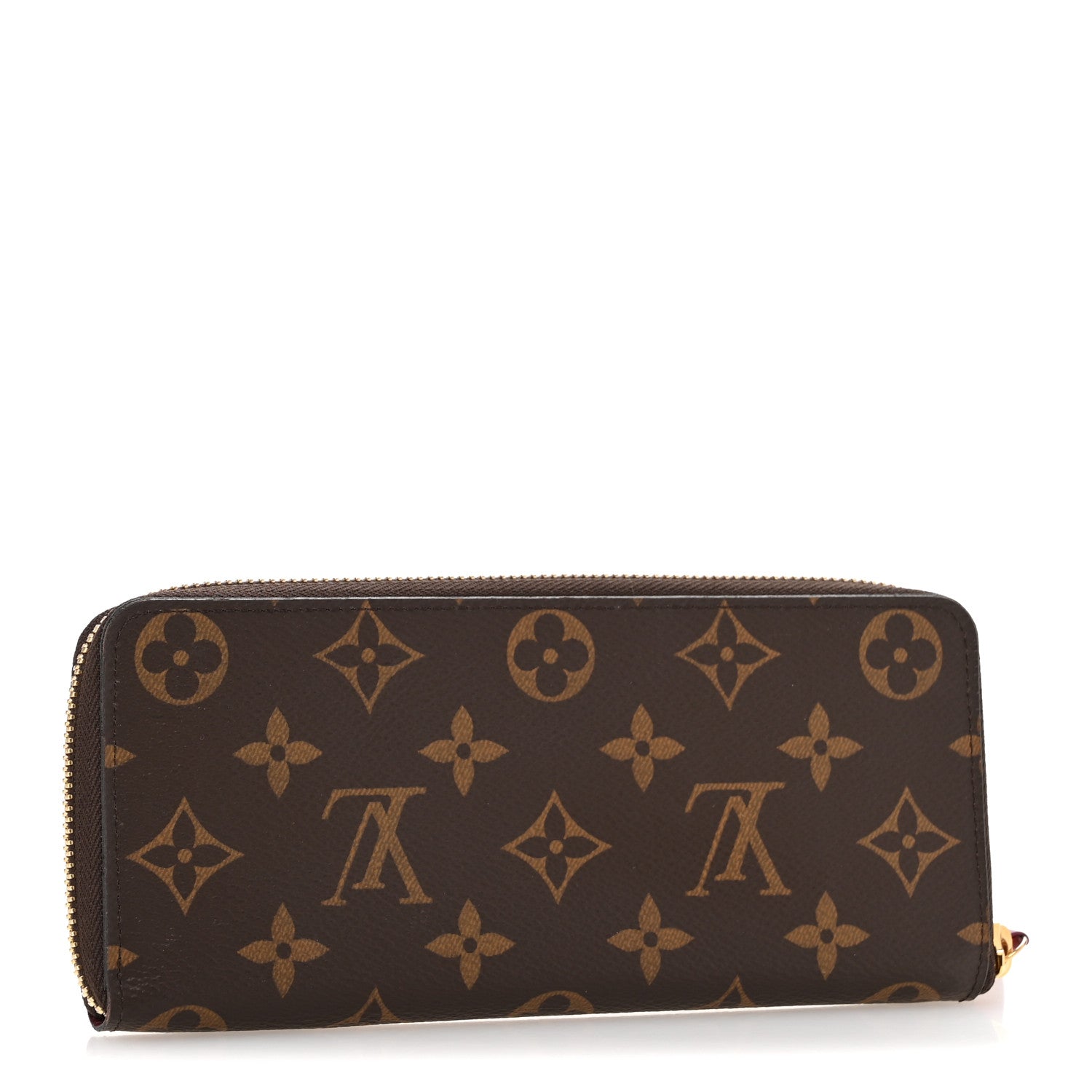 Louis Vuitton Monogram Clemence Wallet Fuchsia 3 of 9