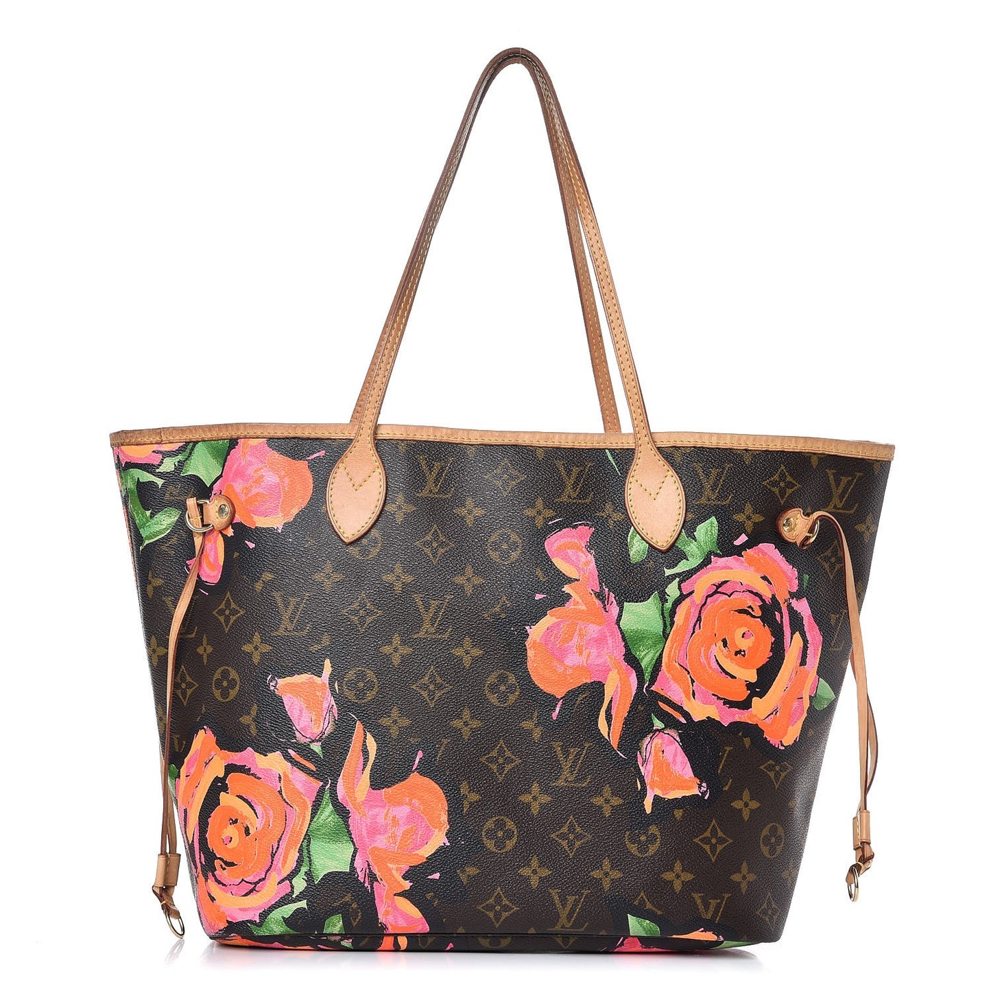Monogram Roses Neverfull MM