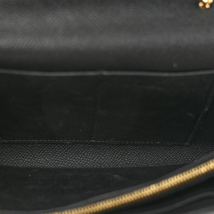 Hermes Epsom Kelly Wallet To Go Black 6 of 15