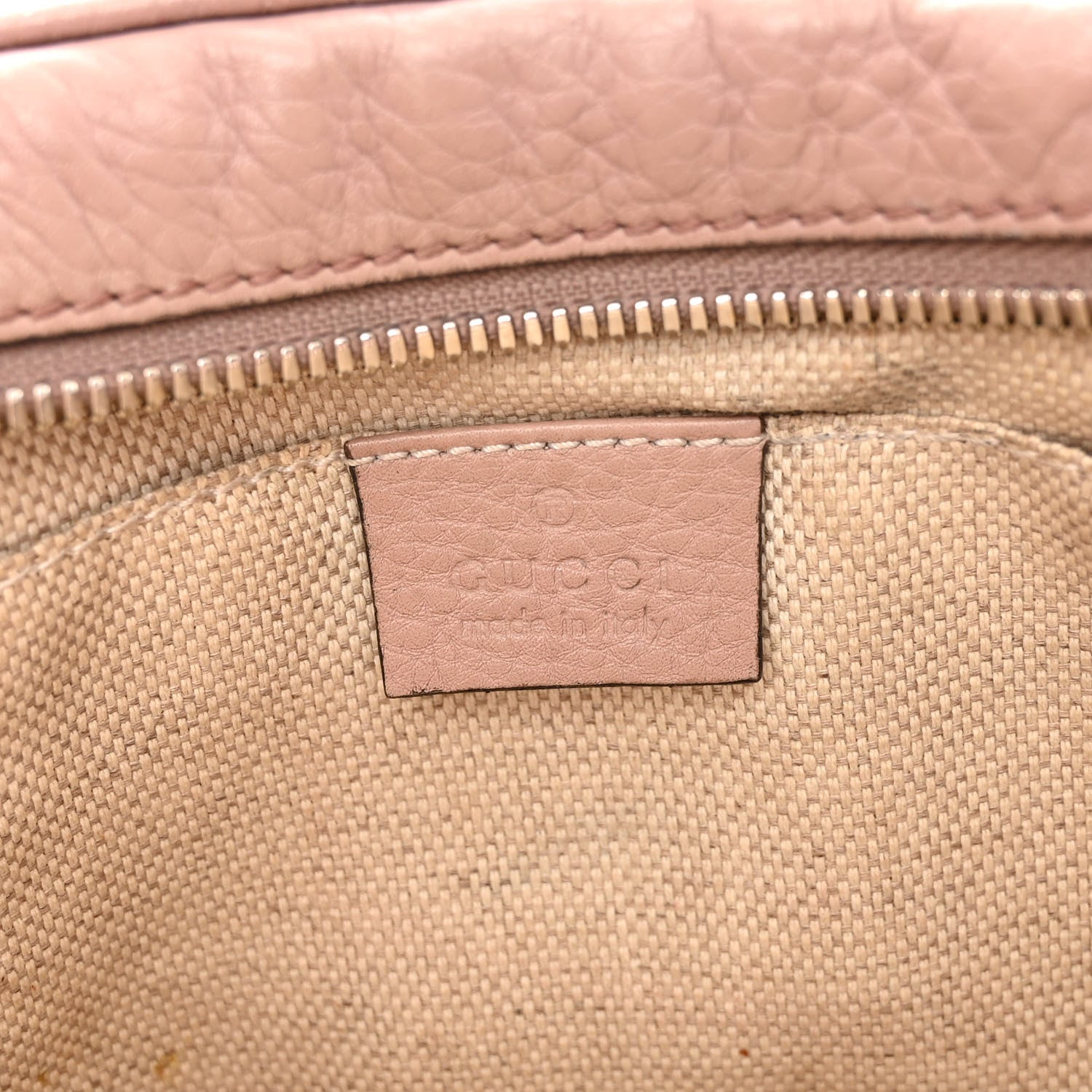 Gucci Cellarius Calfskin Small Soho Disco Bag Dark Cipria 6 of 14