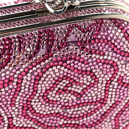 Judith Leiber Swarovski Crystal Flower Clutch Multicolor 9 of 10