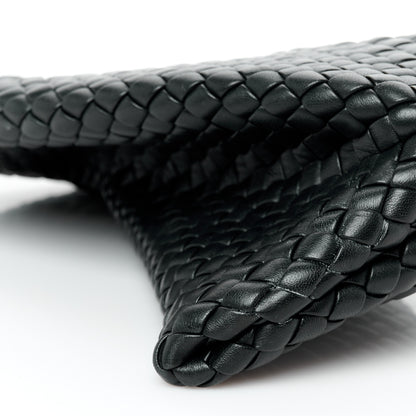 Bottega Veneta Nappa Intrecciato Crisscross Clutch Black 14 of 17