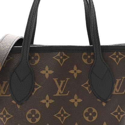 Louis Vuitton Monogram Neverfull Inside Out Bandouliere BB Black 8 of 11