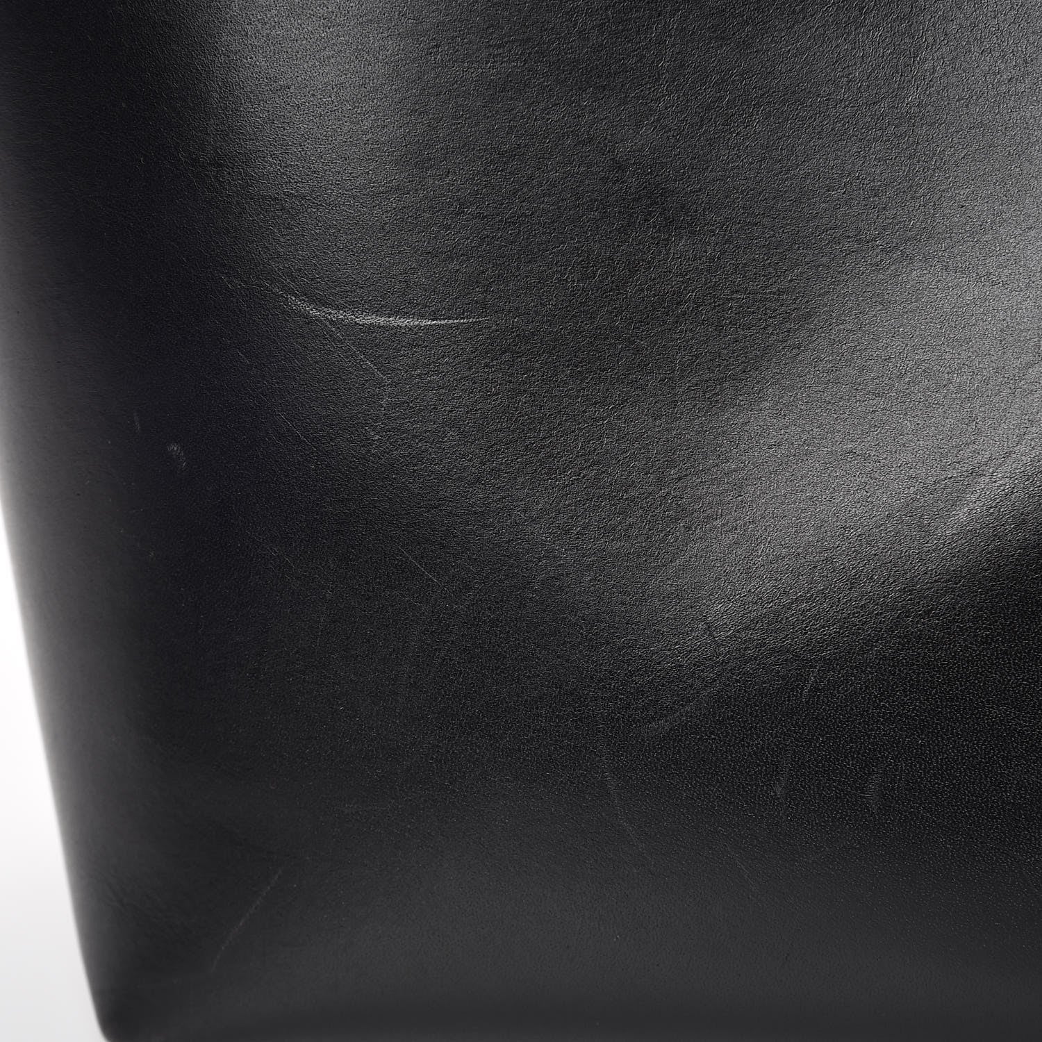Mansur Gavriel Calfskin Large Shopping Tote Black Flamma 16 of 24