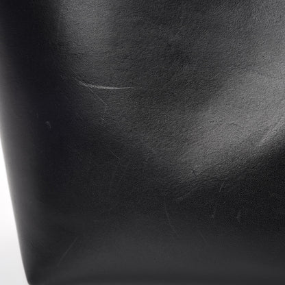 Mansur Gavriel Calfskin Large Shopping Tote Black Flamma 16 of 24