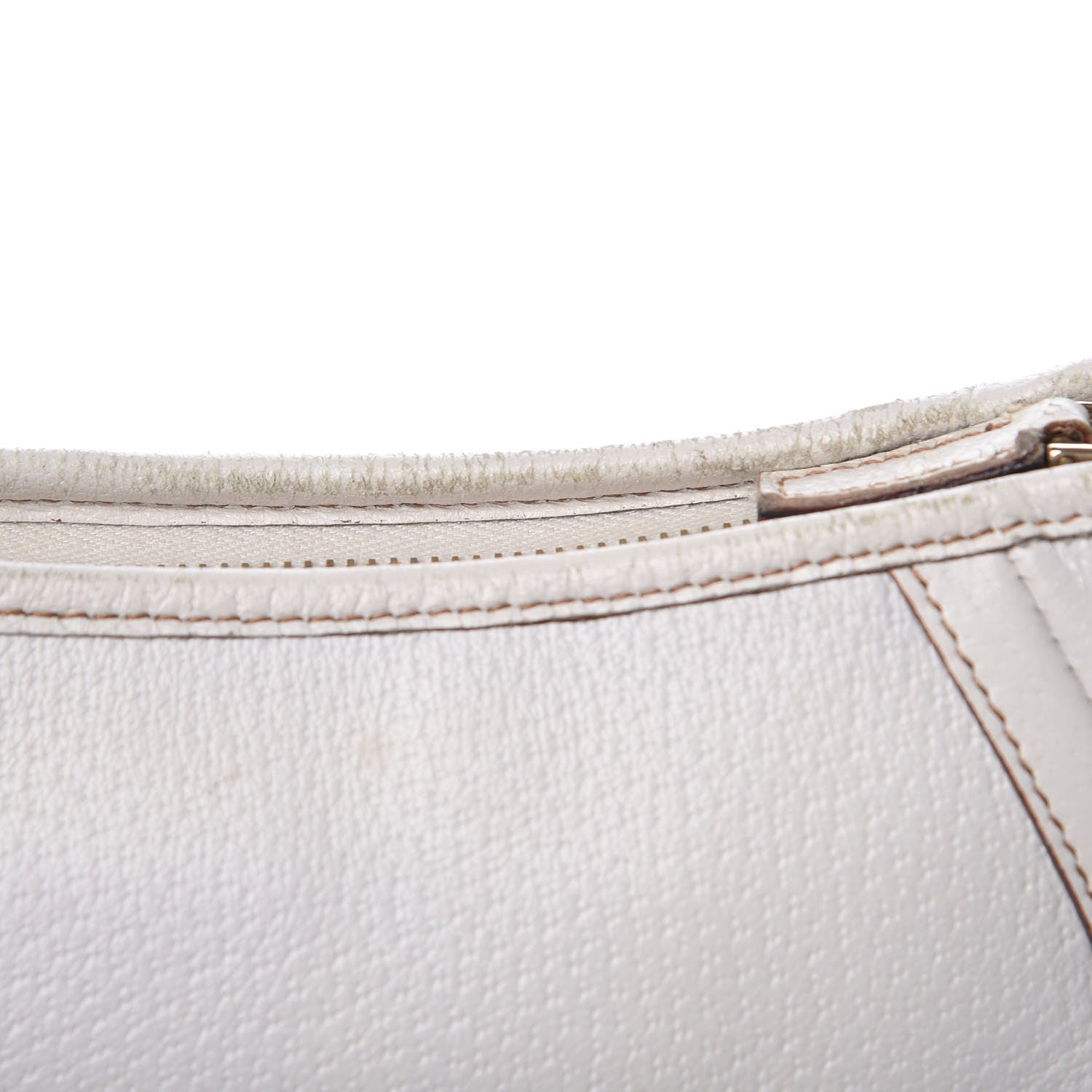 Gucci Calfskin D Ring Abbey Pochette White 11 of 17
