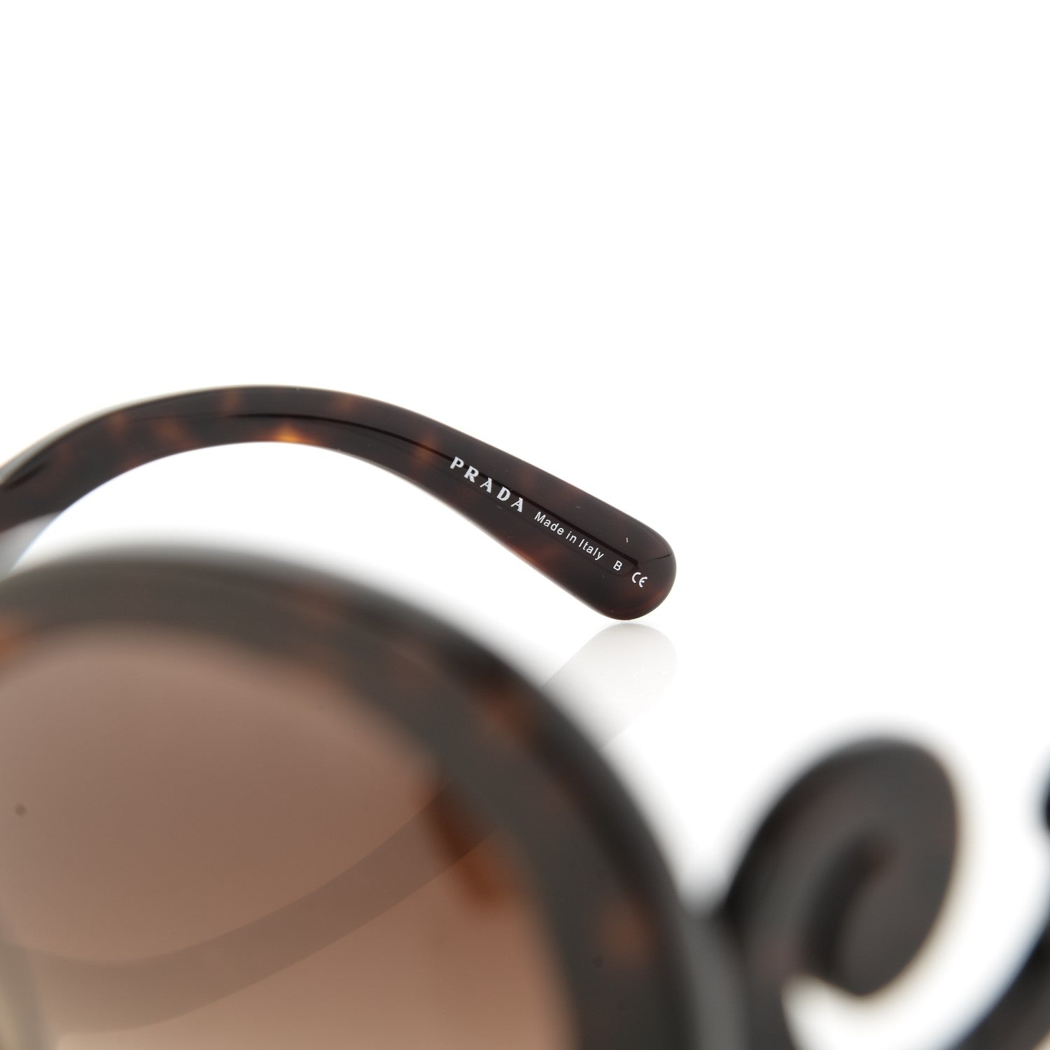 Prada Baroque Sunglasses SPR 27N Tortoise 6 of 9