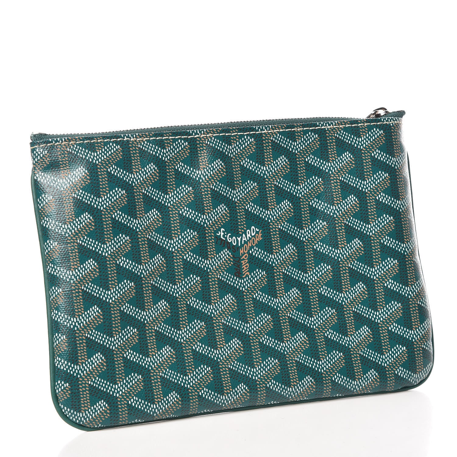 Goyard Goyardine Senat Pochette PM Green 3 of 10
