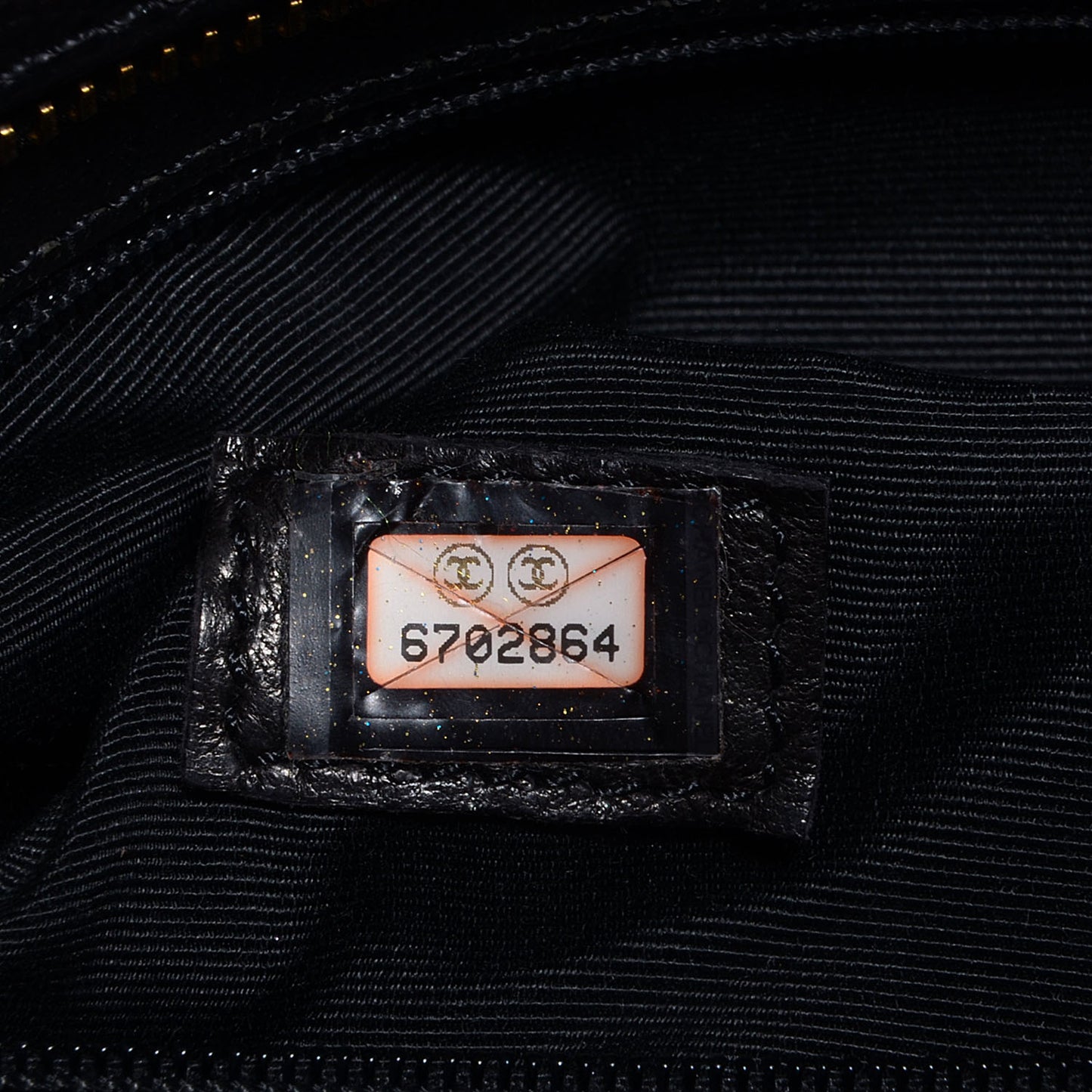 Caviar Medallion Tote Black