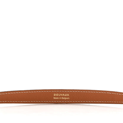 Delvaux Rodeo Calfskin Short Chain Strap Vegetal Ivory 4 of 4