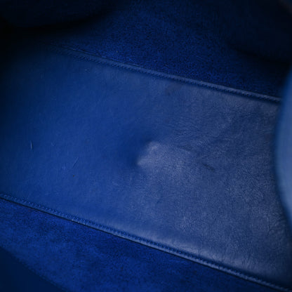 Saint Laurent Calfskin Small Classic Y Cabas Royal Blue 5 of 22