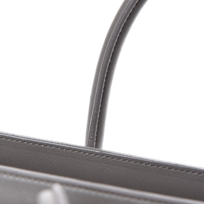 Saint Laurent Grained Calfskin Baby Sac de Jour Fog 10 of 13