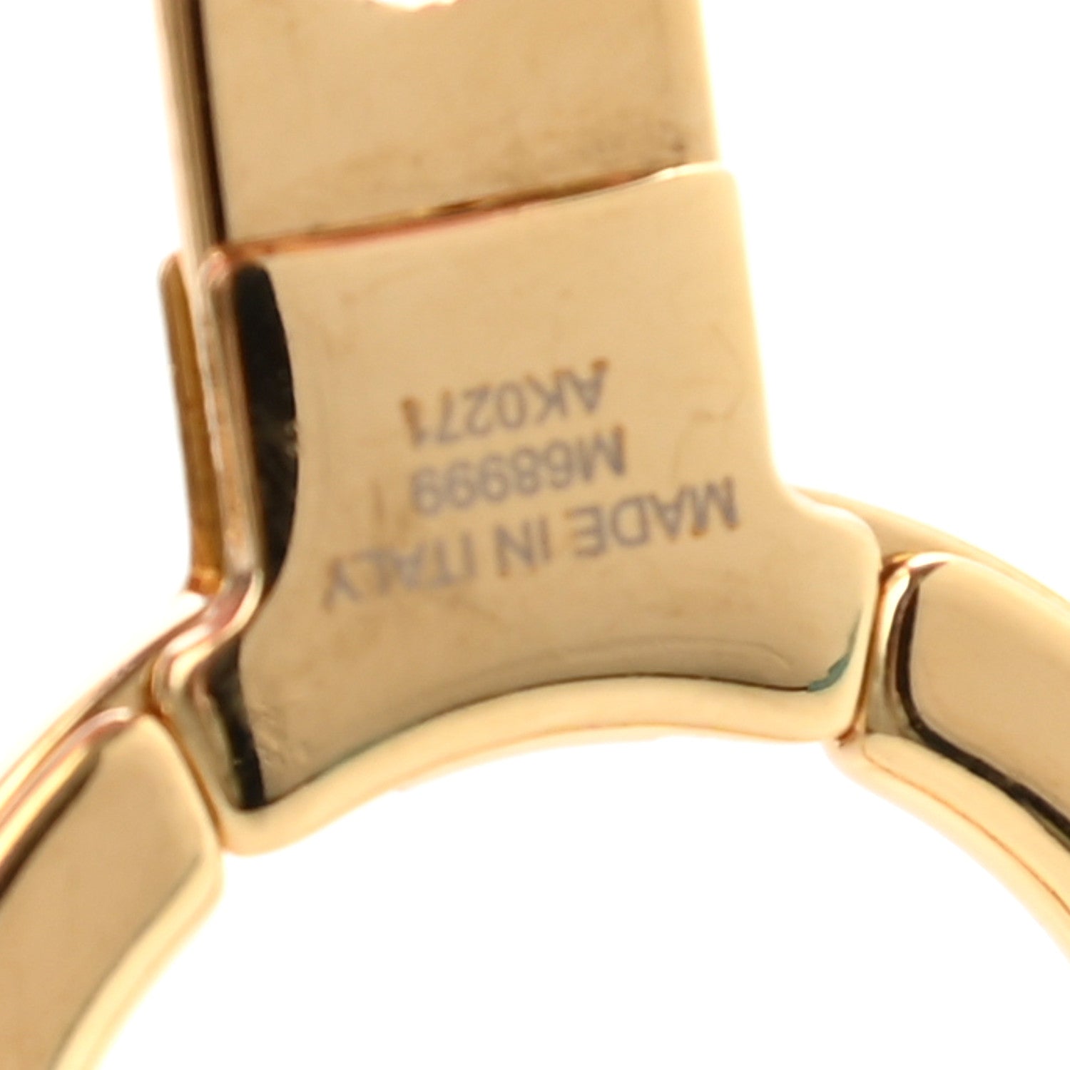 Louis Vuitton Monogram Spring Street Bag Charm Key Holder Gold 5 of 8