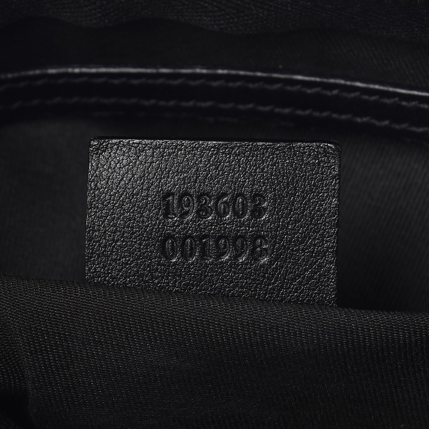 Crystal Monogram Medium Joy Boston Black