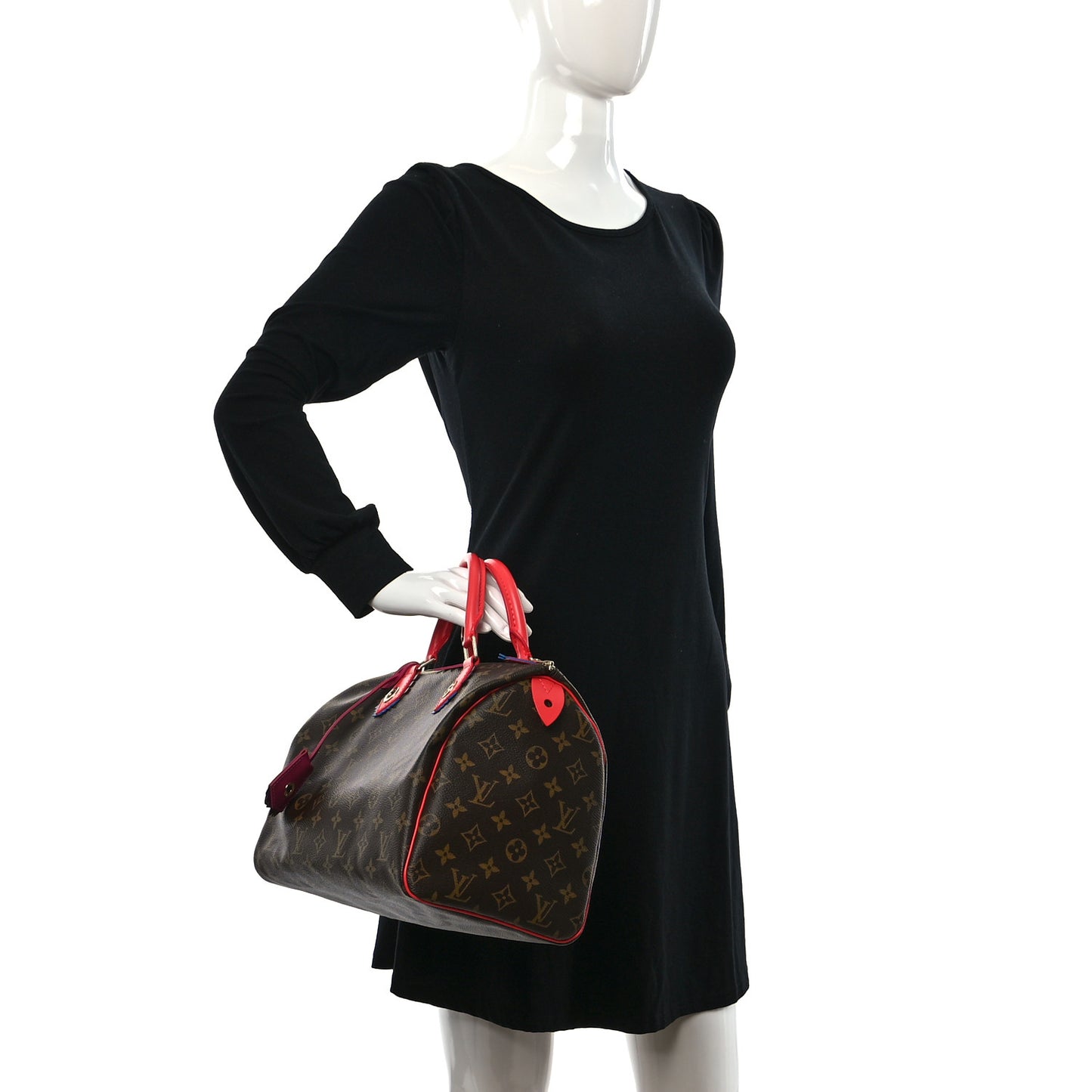 Monogram Totem Speedy 30 Flamingo