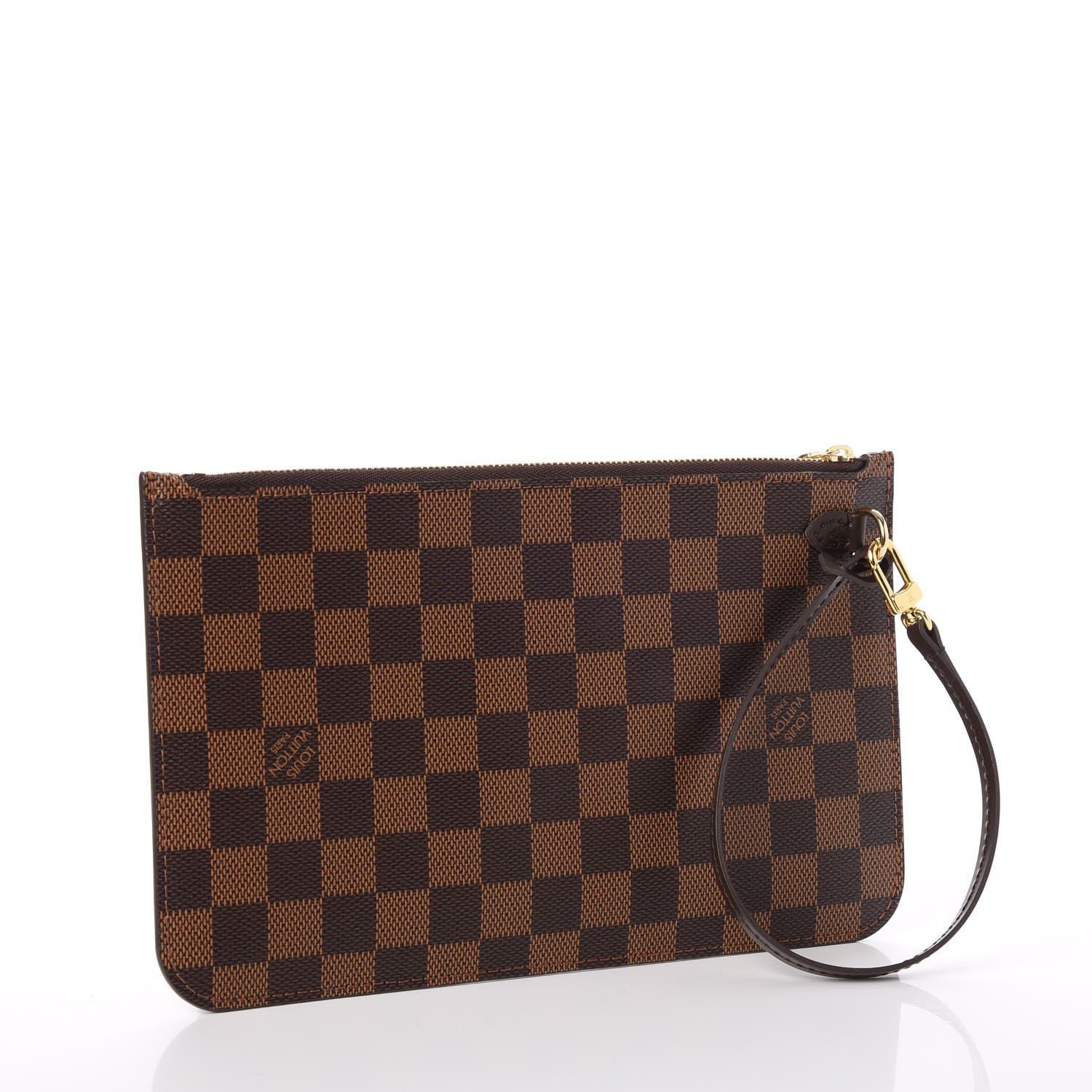Louis Vuitton Damier Ebene Neverfull MM GM Pochette 3 of 8