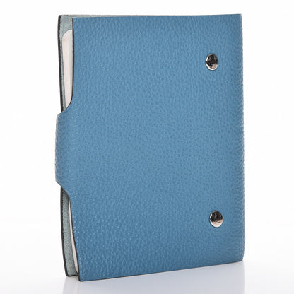 Hermes Togo Ulysse PM Agenda Cover Blue Jean 3 of 10