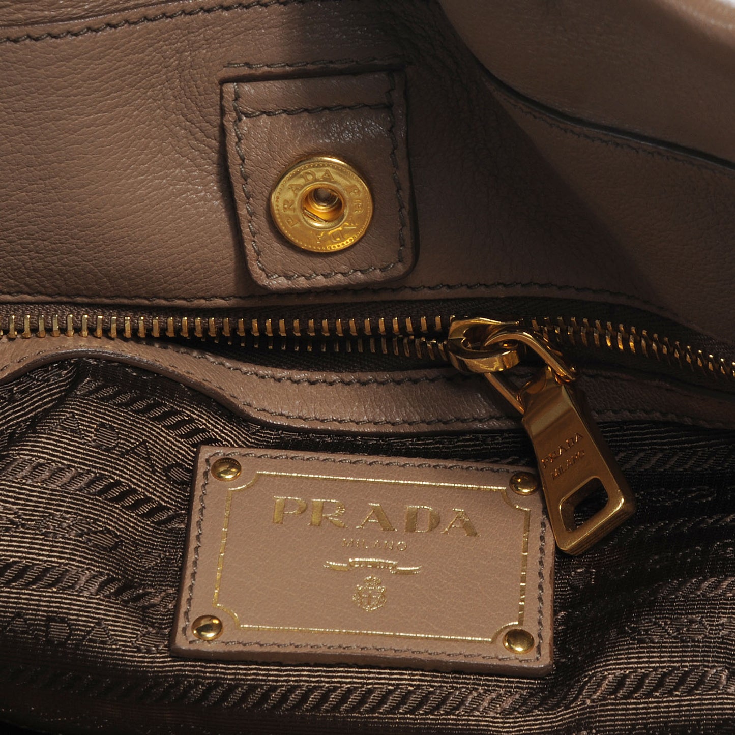 Cervo Deerskin Tote Visone