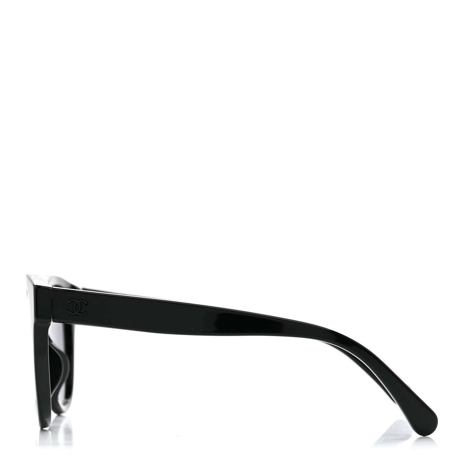 Chanel Acetate CC Butterfly Sunglasses 5414-A Black 3 of 7