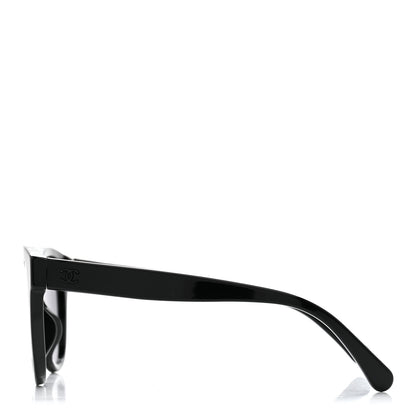 Chanel Acetate CC Butterfly Sunglasses 5414-A Black 3 of 7