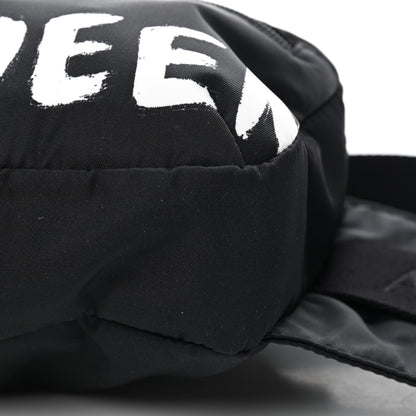 Alexander McQueen Nylon Oversized Harness Belt Bag Black 8 of 8