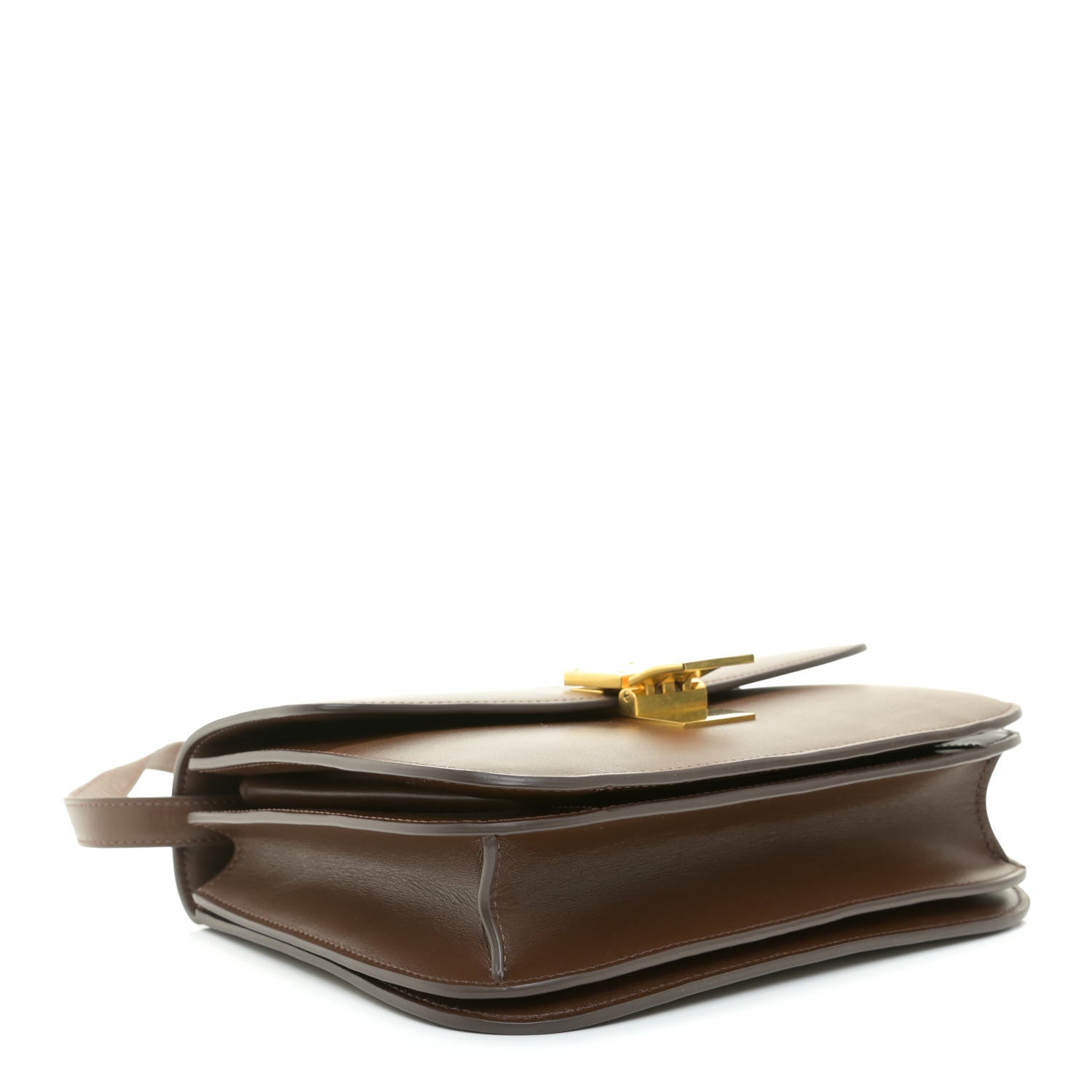 Celine Box Calfskin Medium Classic Box Flap Bag Camel 5 of 10