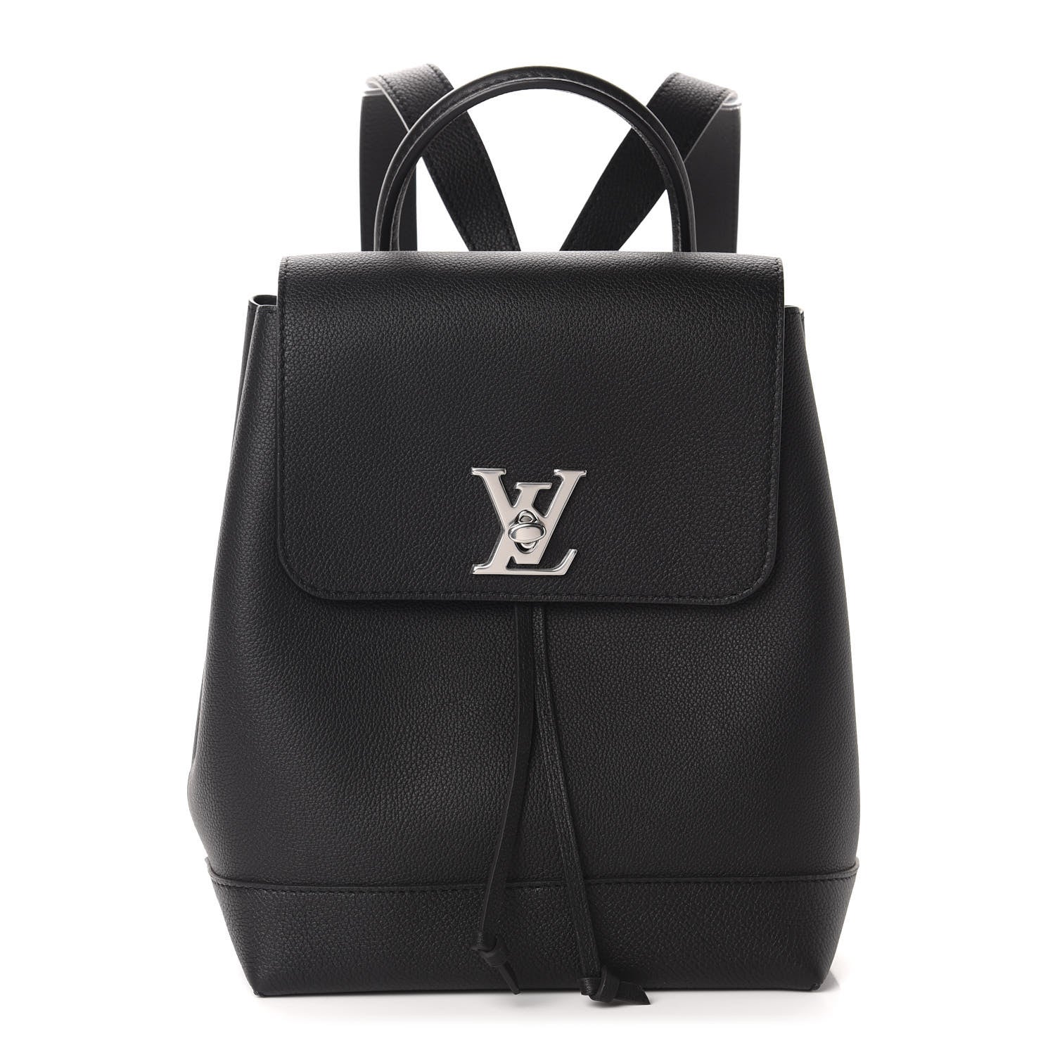 Louis Vuitton Calfskin Lockme Backpack Black 1 of 9