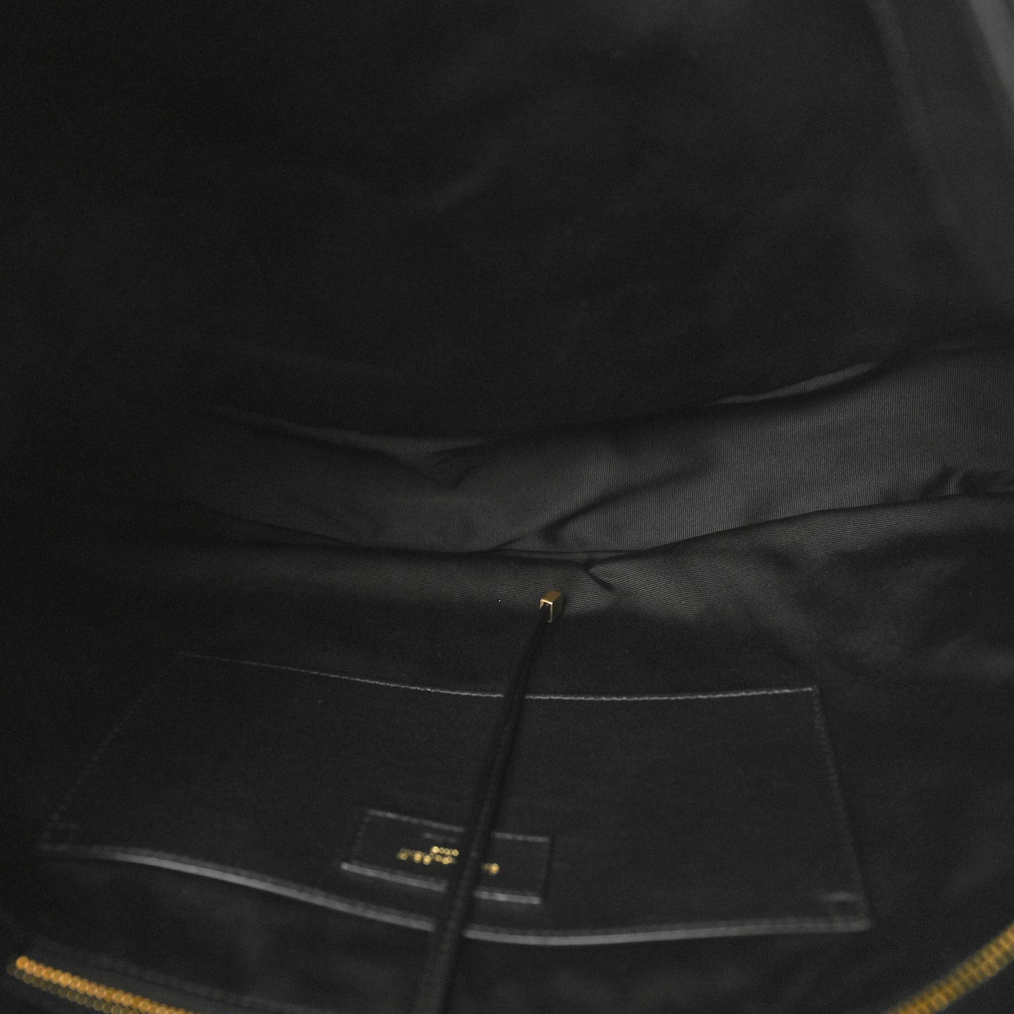 Lambskin Matelasse Monogram Large Jamie 4.3 Black