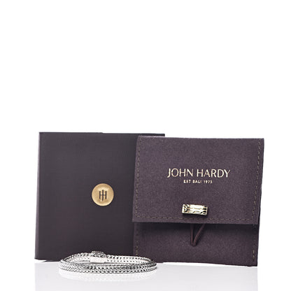 John Hardy Sterling Silver Diamond 5mm Classic Chain Bracelet 5 of 5