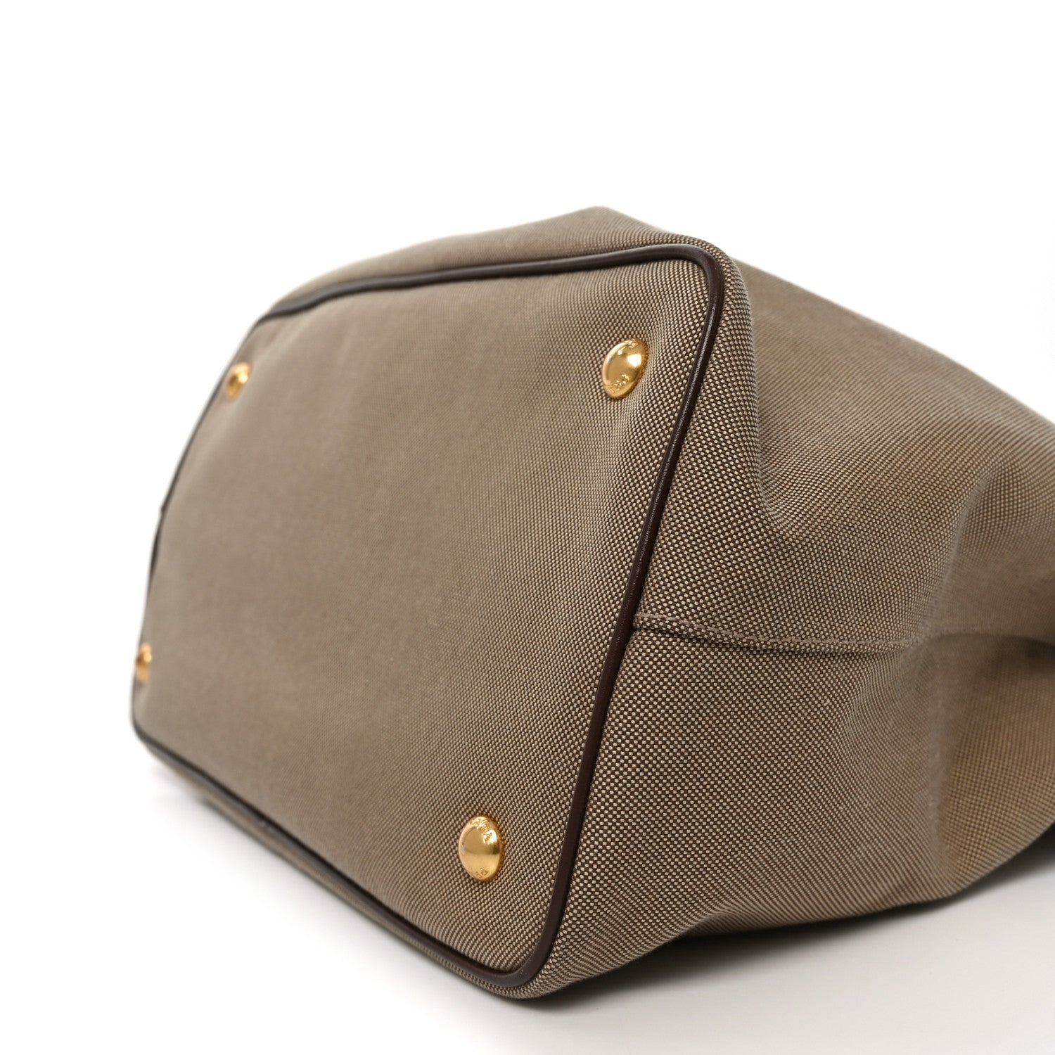 Prada Jacquard Logo Tote Corda Bruciato 9 of 9