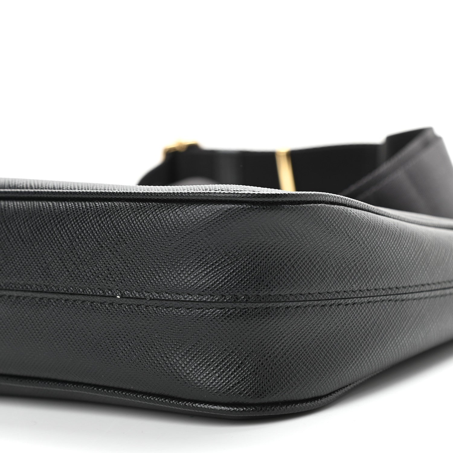 Prada Saffiano Lux Re-Edition 2005 Shoulder Bag Black 8 of 9