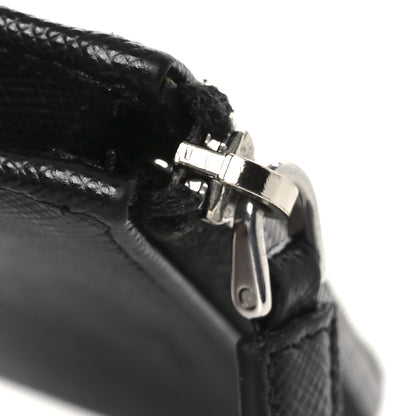 Prada Saffiano Key Holder Black 18 of 20