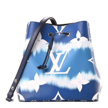 Louis Vuitton Monogram Escale Neonoe MM Blue 1 of 10