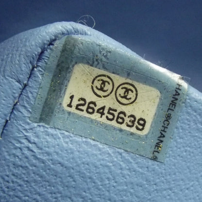 Chanel Lambskin Valentine Charms Medium Flap Baby Blue 9 of 12