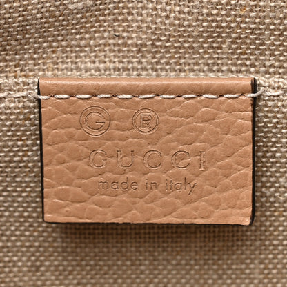Gucci Dollar Calfskin Small Interlocking G Shoulder Bag Camelia 6 of 12
